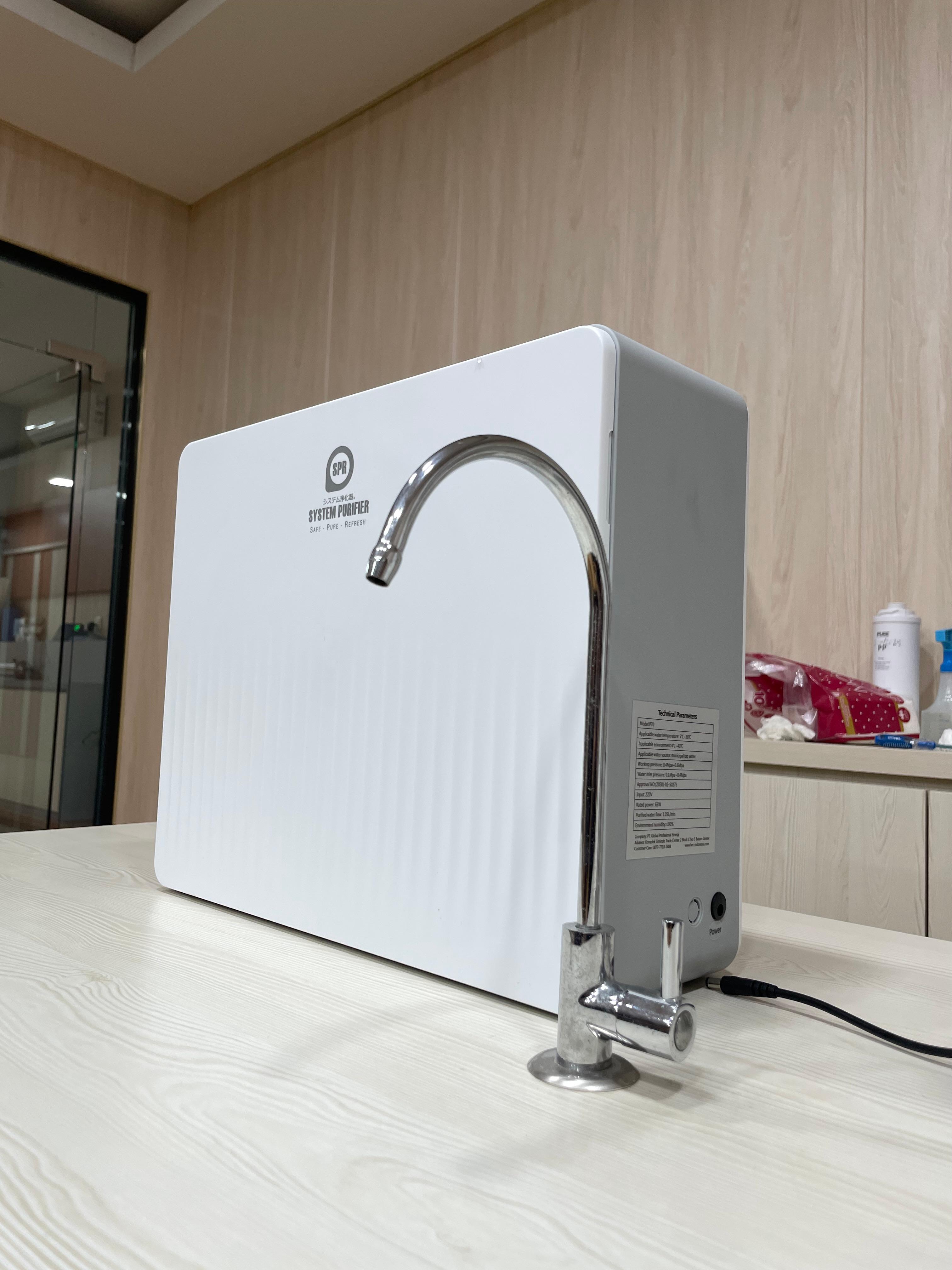 IPURE System Purifier dengan keran air siap minum